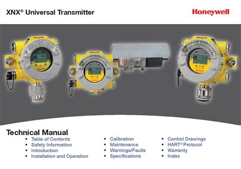 Honeywell XNX Universal Transmitter Installation Manual